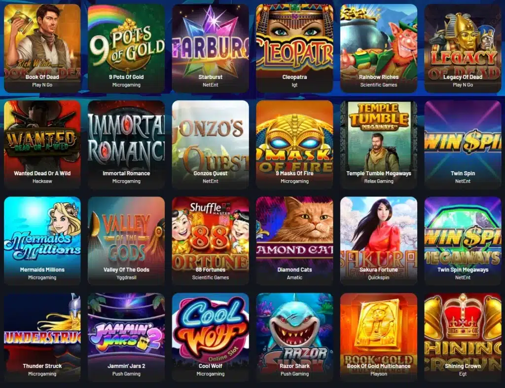 777Seven Casino omtale – skjermbilde fra nettsiden